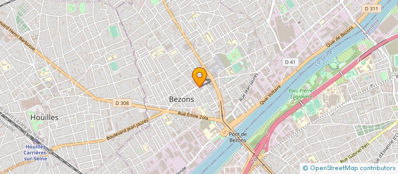 localisation de l'entreprise EL KIMA à BEZONS