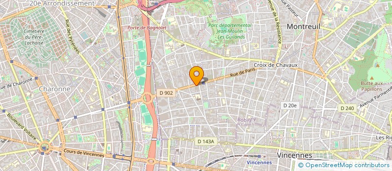 localisation de l'entreprise EL KODSE AUTO à MONTREUIL
