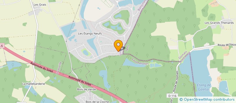 localisation de l'entreprise EL KOUKOU BRAISE à BAZOCHES-SUR-LE-BETZ