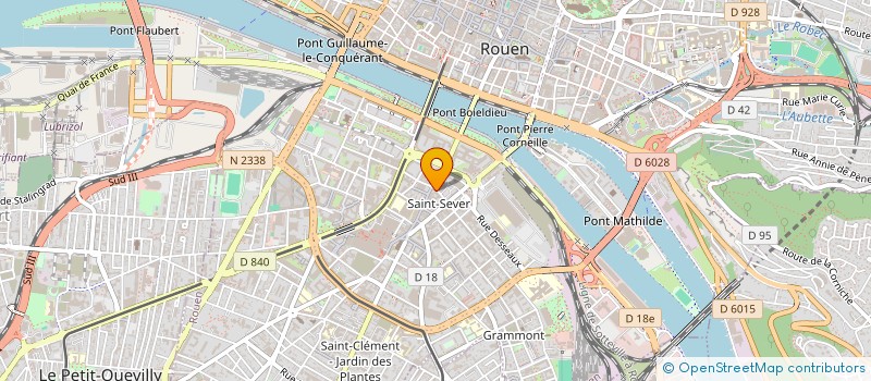 localisation de l'entreprise EL KOUTOUBIA à ROUEN