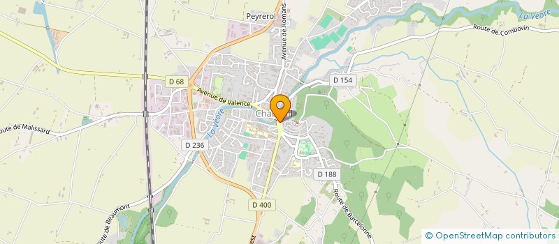 localisation de l'entreprise EL & LA à CHABEUIL