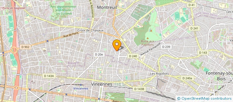 localisation de l'entreprise EL LABO RECORDS à MONTREUIL