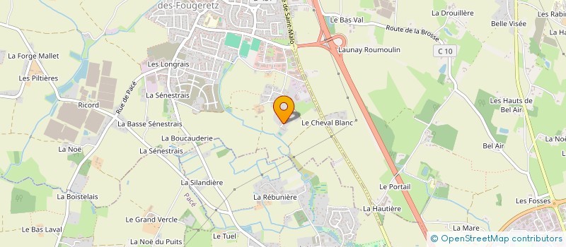 localisation de l'entreprise EL LAGO  LA CHAPELLE-DES-FOUGERETZ