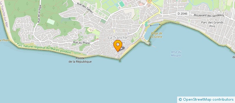 localisation de l'entreprise EL LATINO à LA TRANCHE-SUR-MER