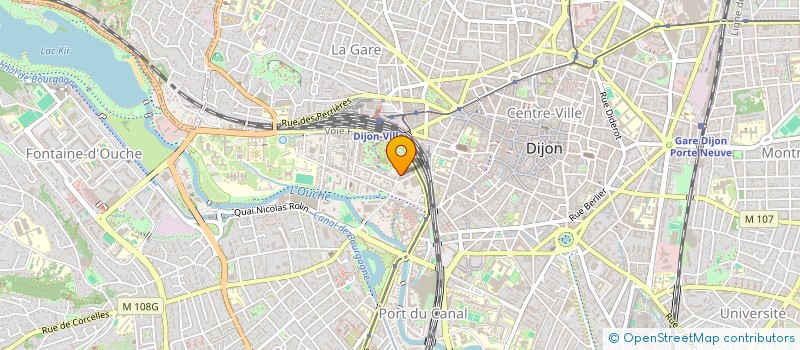 localisation de l'entreprise EL-LMNP  DIJON