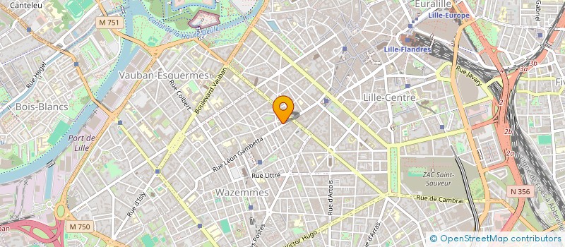 localisation de l'entreprise EL LOCAL  LILLE