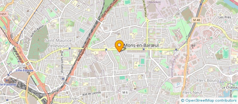 localisation de l'entreprise EL MAACH IMMOBILIER  MONS-EN-BARUL