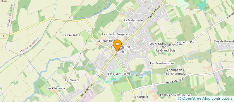localisation de l'entreprise EL MAADRI TAIB à CLERY-SAINT-ANDRE