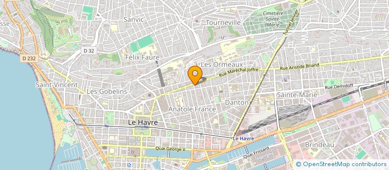 localisation de l'entreprise EL MADINA à LE HAVRE