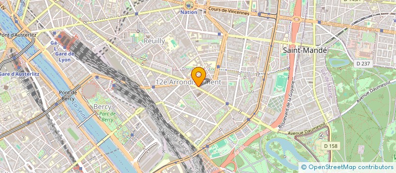 localisation de l'entreprise EL MAHFODA  PARIS