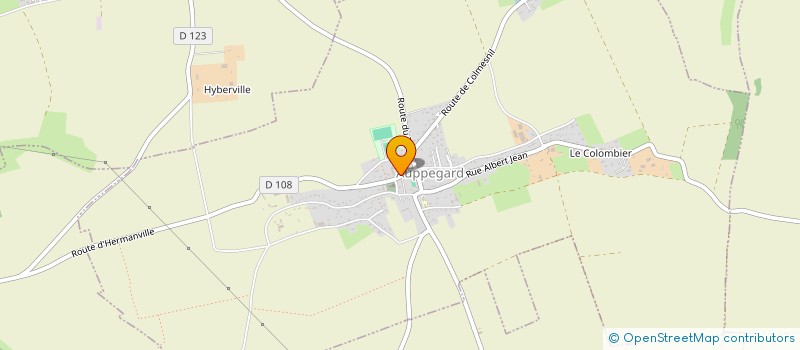 localisation de l'entreprise EL MAHSANI LETOUE  AUPPEGARD