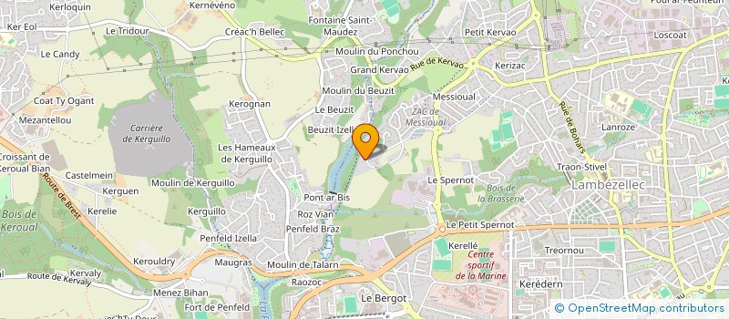 localisation de l'entreprise EL MAIZAL  BREST