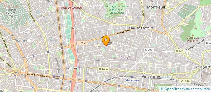 localisation de l'entreprise EL MALOUF à MONTREUIL