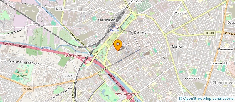 localisation de l'entreprise EL MALZEVILLE  REIMS