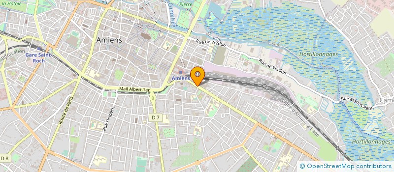 localisation de l'entreprise EL MANAR 2 à AMIENS