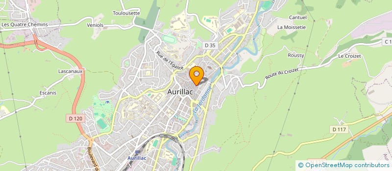 localisation de l'entreprise EL MAS CAFE à AURILLAC