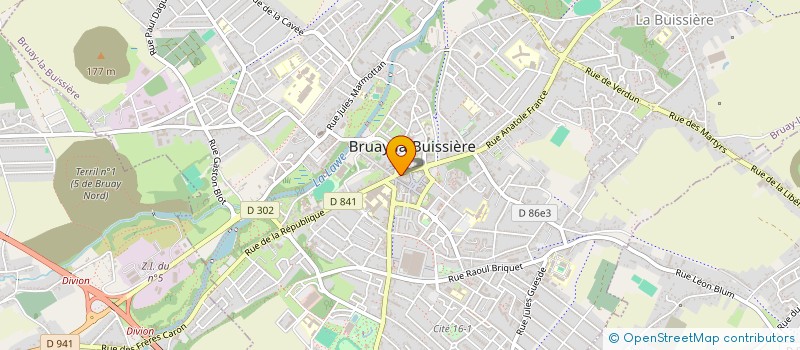 localisation de l'entreprise EL MECHOUI  BRUAY-LA-BUISSIERE