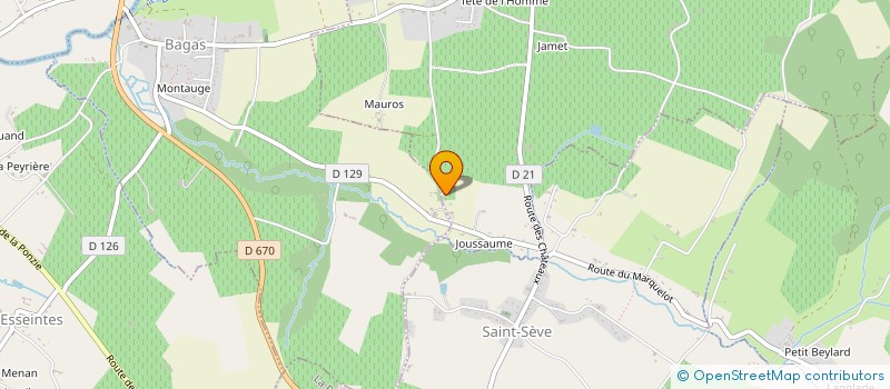 localisation de l'entreprise EL MENZEH  LAMOTHE-LANDERRON