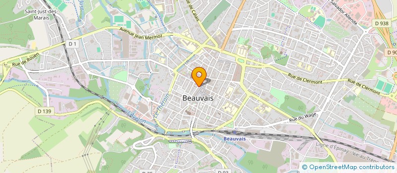 localisation de l'entreprise EL & MOI  BEAUVAIS