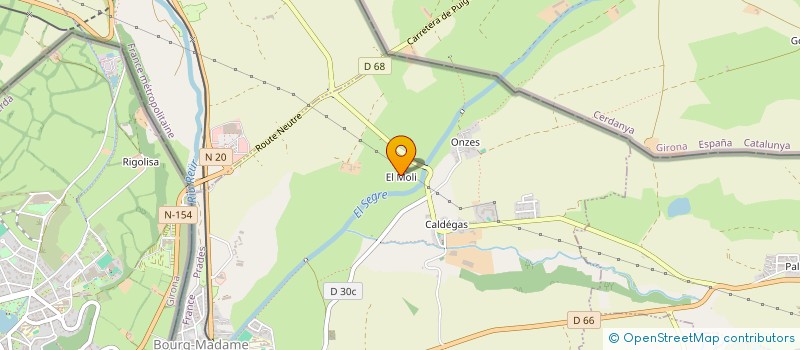 localisation de l'entreprise EL MOLI  BOURG-MADAME