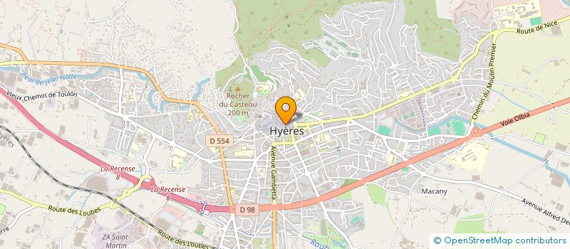 localisation de l'entreprise EL MOMENTO à HYERES