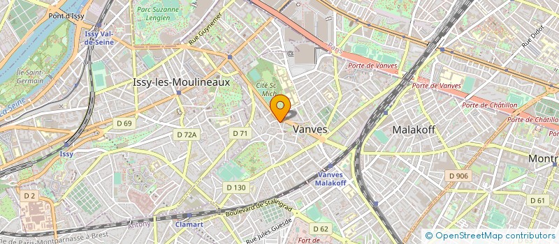 localisation de l'entreprise EL MONCEF DISTRIBUTION à VANVES
