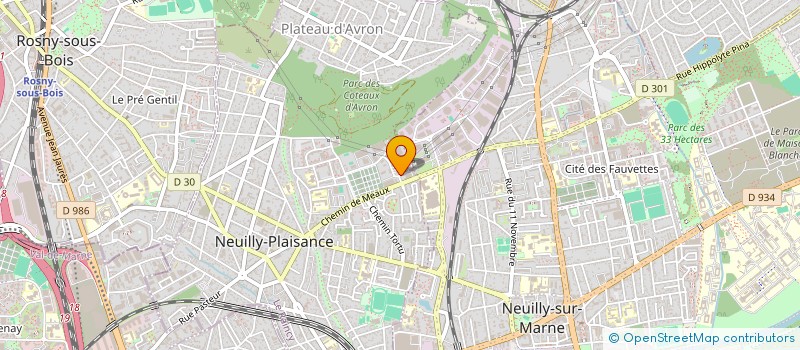 localisation de l'entreprise EL MORIJA SECURITE PRIVEE  NEUILLY-PLAISANCE