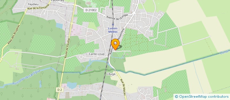 localisation de l'entreprise EL MOURTADI CALORIFUGE à LUDON-MEDOC