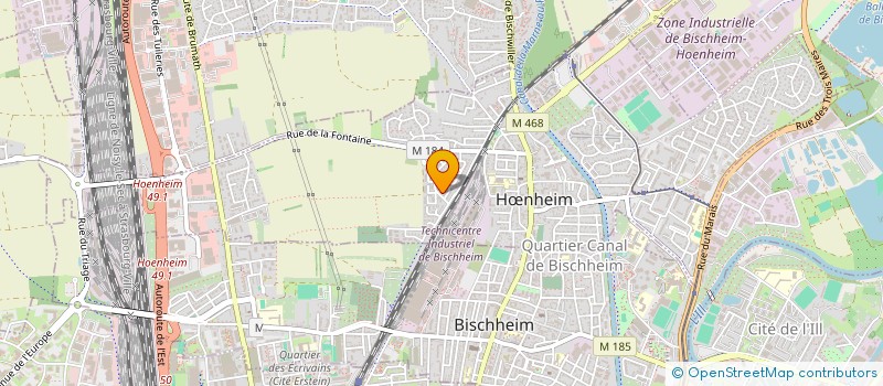 localisation de l'entreprise EL MUNDO  HNHEIM