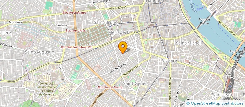 localisation de l'entreprise EL NEGOCIO à BORDEAUX