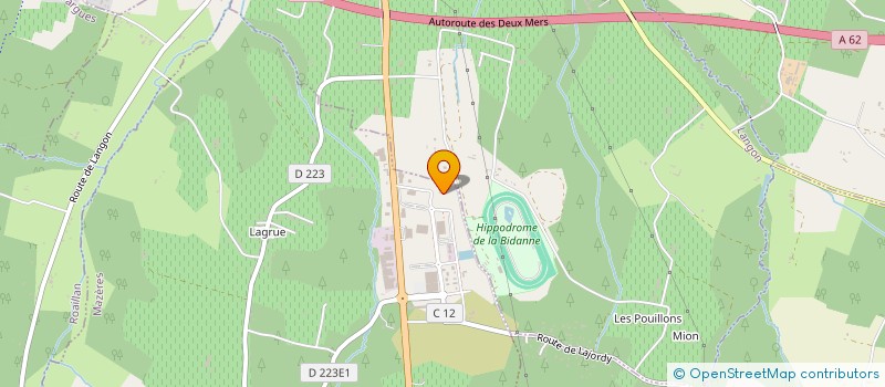 localisation de l'entreprise EL NINO  MAZERES