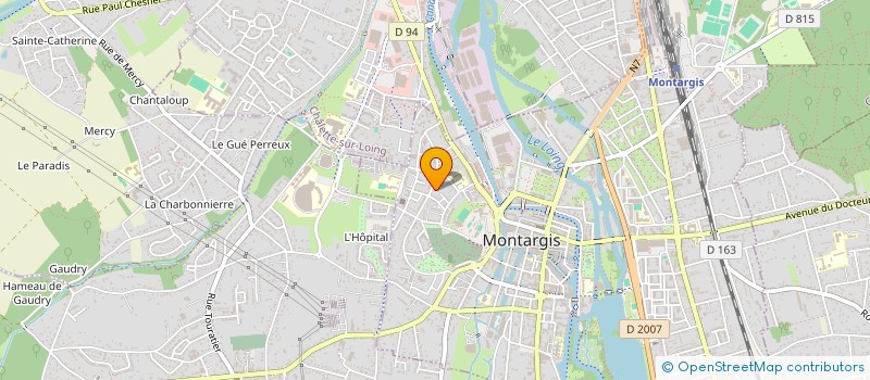 localisation de l'entreprise EL NOOR à MONTARGIS