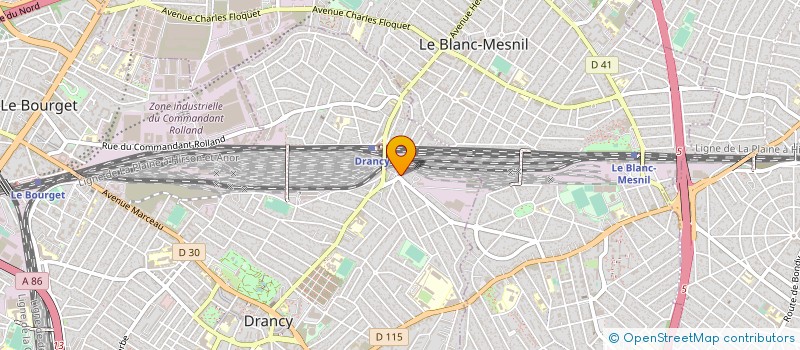 localisation de l'entreprise EL NOUR à DRANCY