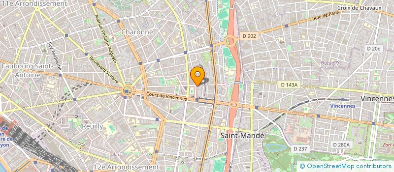 localisation de l'entreprise EL NOUR à PARIS