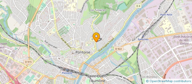localisation de l'entreprise EL'O-PONTOISE à PONTOISE