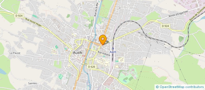 localisation de l'entreprise EL OASIS FOOD à AUCH
