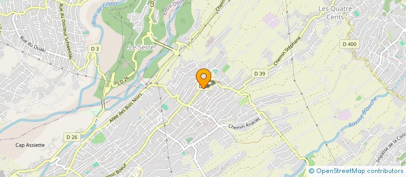 localisation de l'entreprise EL PANADERO à SAINT-PIERRE