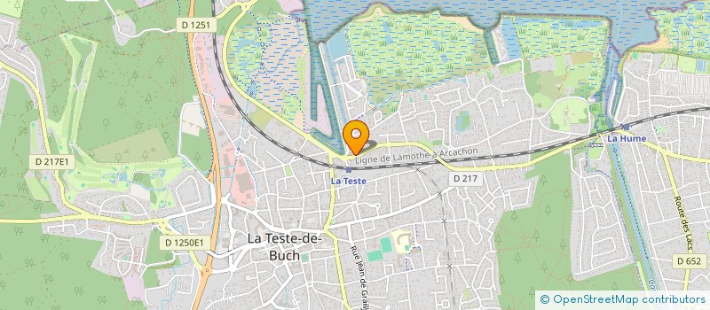 localisation de l'entreprise EL PARADOR DE LA COTE D'ARGENT à LA TESTE-DE-BUCH