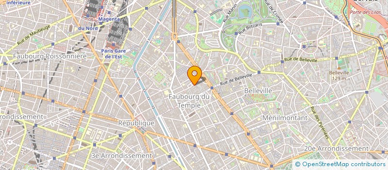 localisation de l'entreprise EL PASO  PARIS