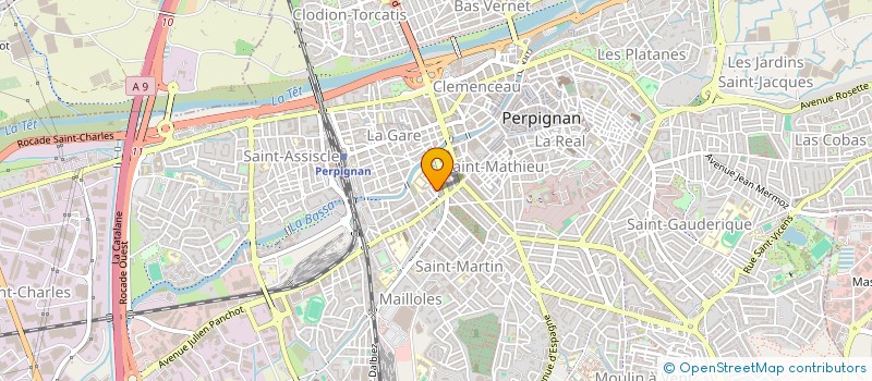 localisation de l'entreprise EL PATI  PERPIGNAN