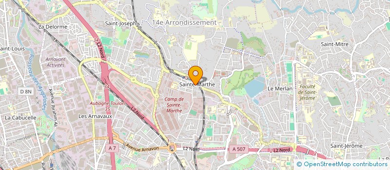 localisation de l'entreprise EL PATIO à MARSEILLE