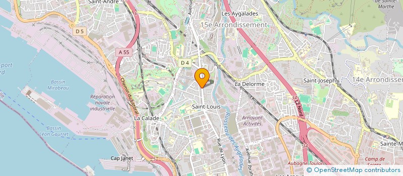 localisation de l'entreprise EL PESTO à MARSEILLE
