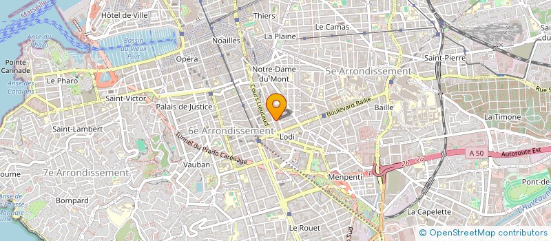 localisation de l'entreprise EL PICOTEO à MARSEILLE
