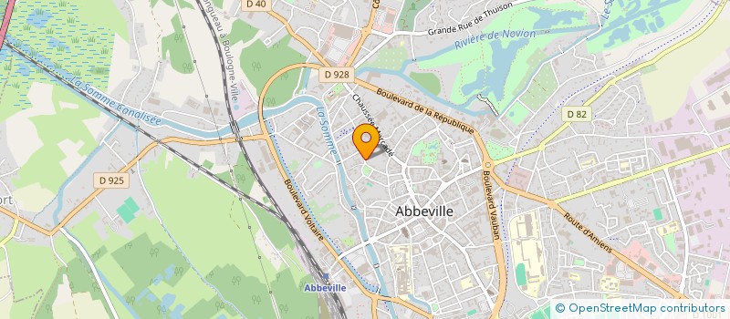 localisation de l'entreprise EL PINO à ABBEVILLE