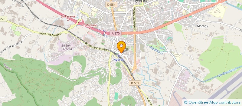 localisation de l'entreprise EL POLLO LOCO à HYERES