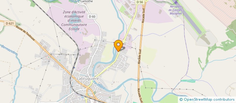 localisation de l'entreprise EL PRADO  LABRUGUIERE