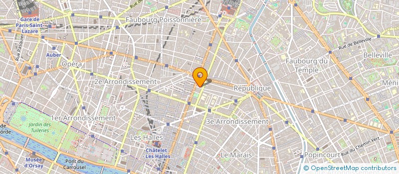 localisation de l'entreprise EL PUBLISHING  PARIS