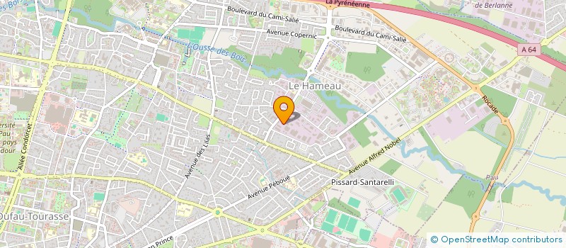 localisation de l'entreprise EL PUEBLO à PAU
