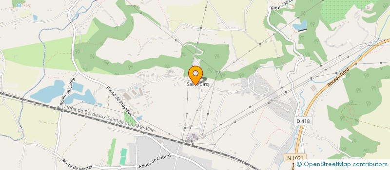 localisation de l'entreprise EL RAH 2A  COLAYRAC-SAINT-CIRQ