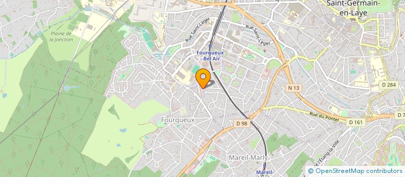 localisation de l'entreprise EL RAHMA  SAINT-GERMAIN-EN-LAYE